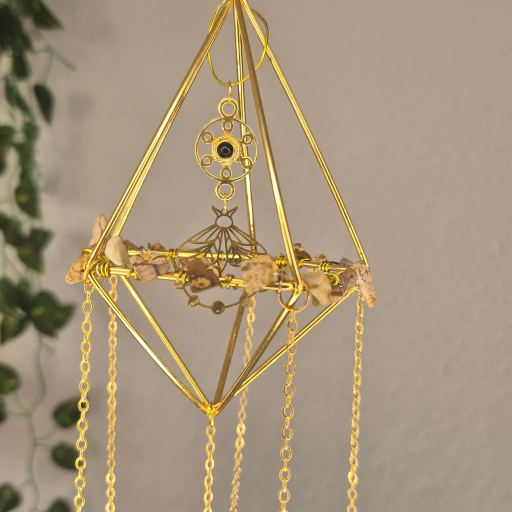 Wüstensonne -  Sonnenfänger - Gold - Kristall