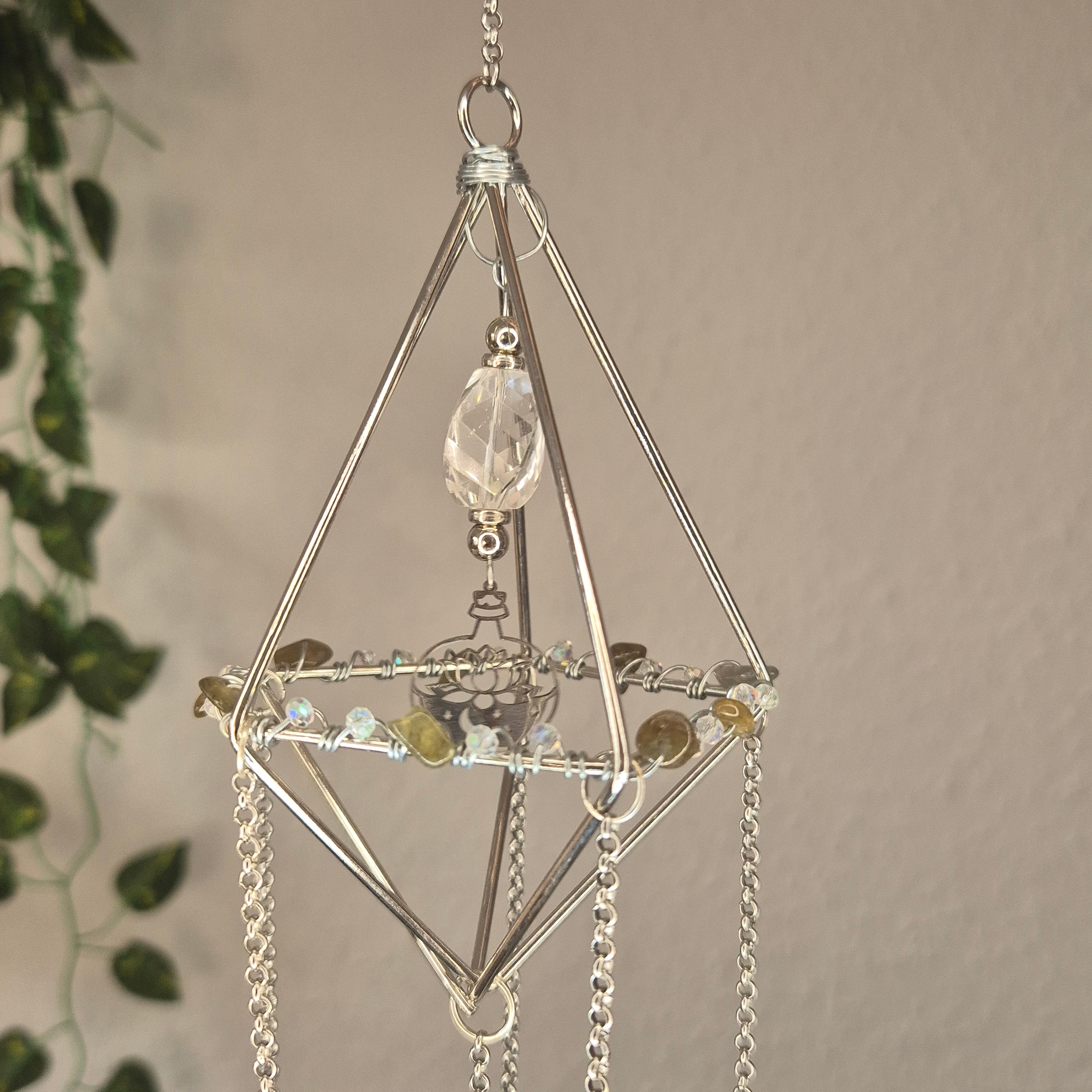 Mondschimmer -  Sonnenfänger - Silber - Kristall