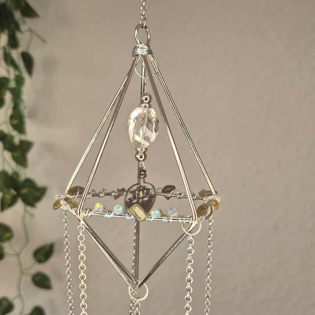 Mondschimmer -  Sonnenfänger - Silber - Kristall