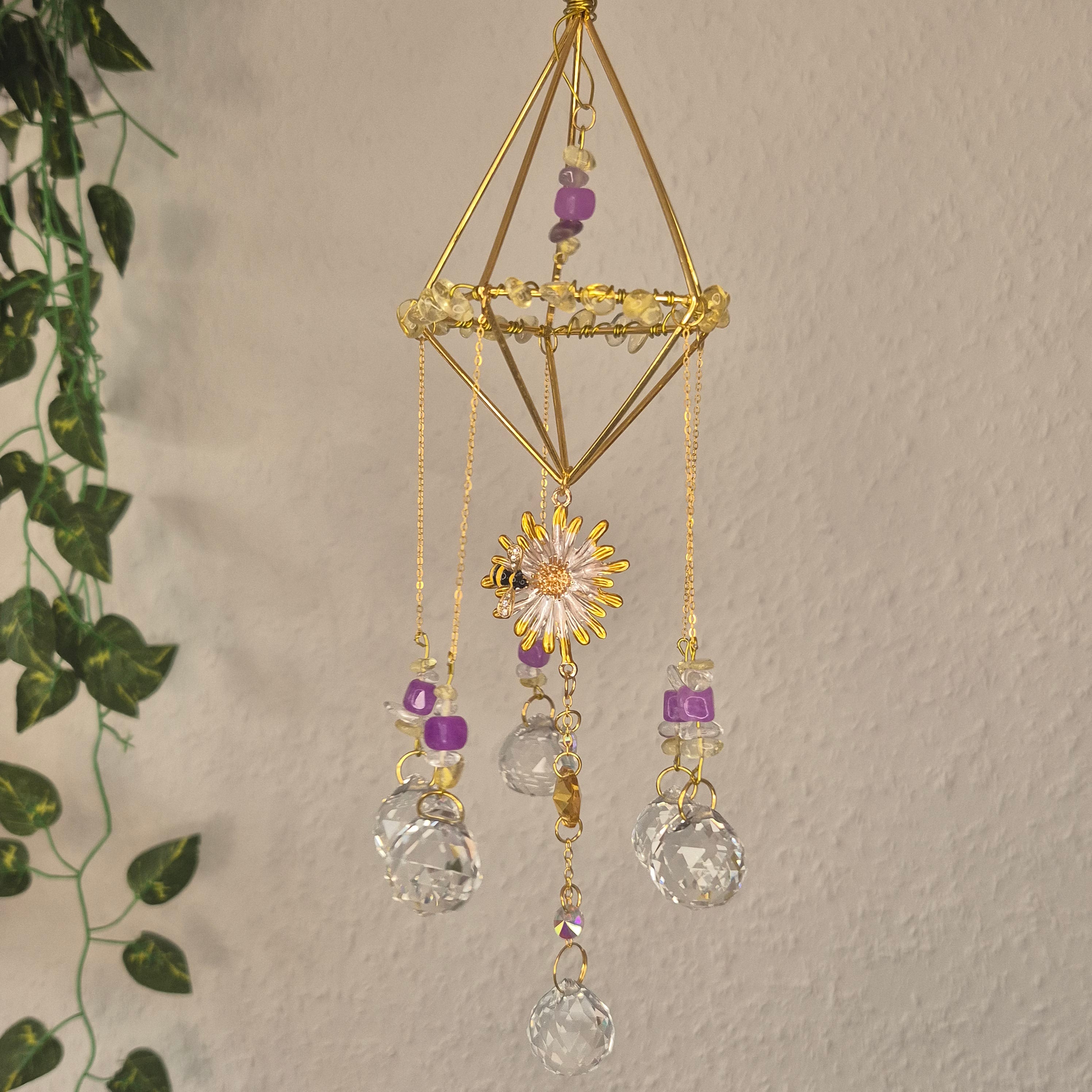 Lavender Honey -  Sonnenfänger - Gold - Kristall