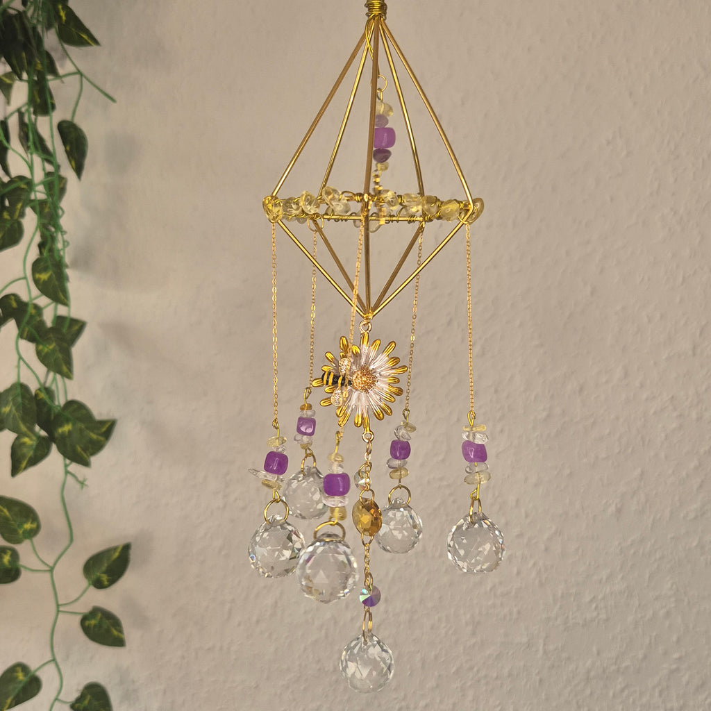 Lavender Honey -  Sonnenfänger - Gold - Kristall