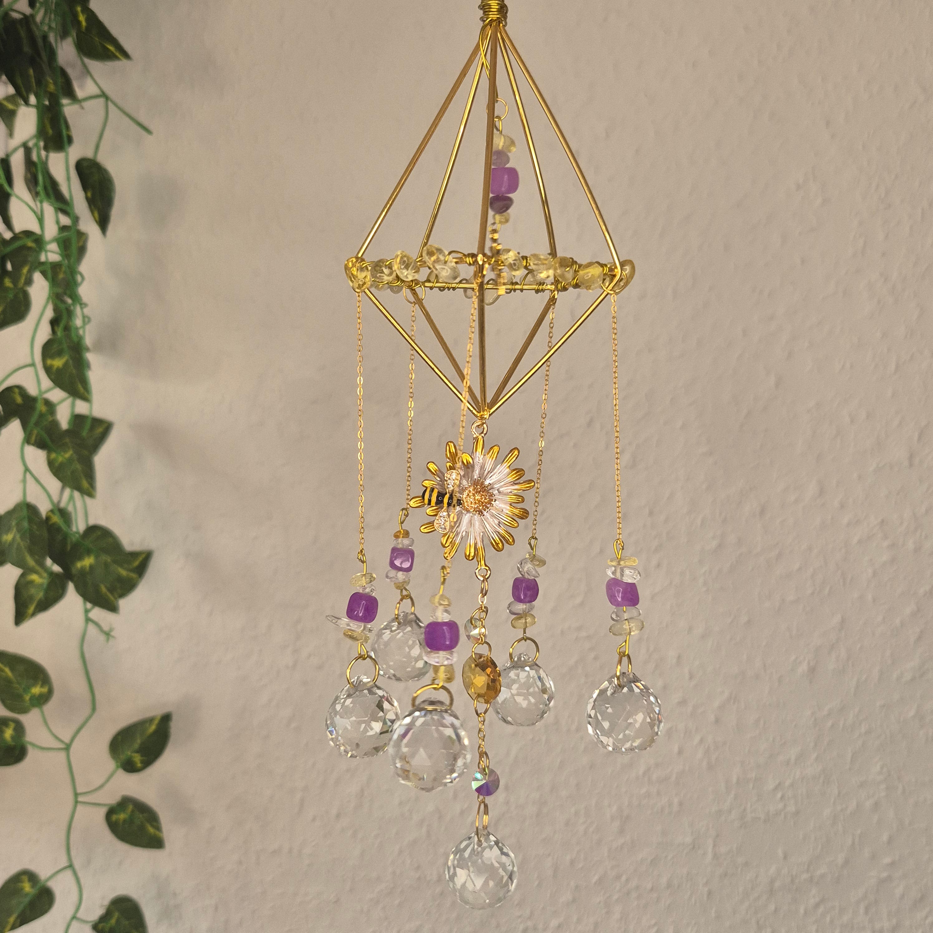 Lavender Honey -  Sonnenfänger - Gold - Kristall