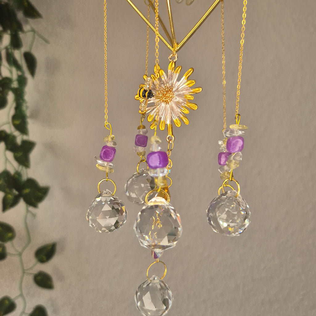 Lavender Honey -  Sonnenfänger - Gold - Kristall