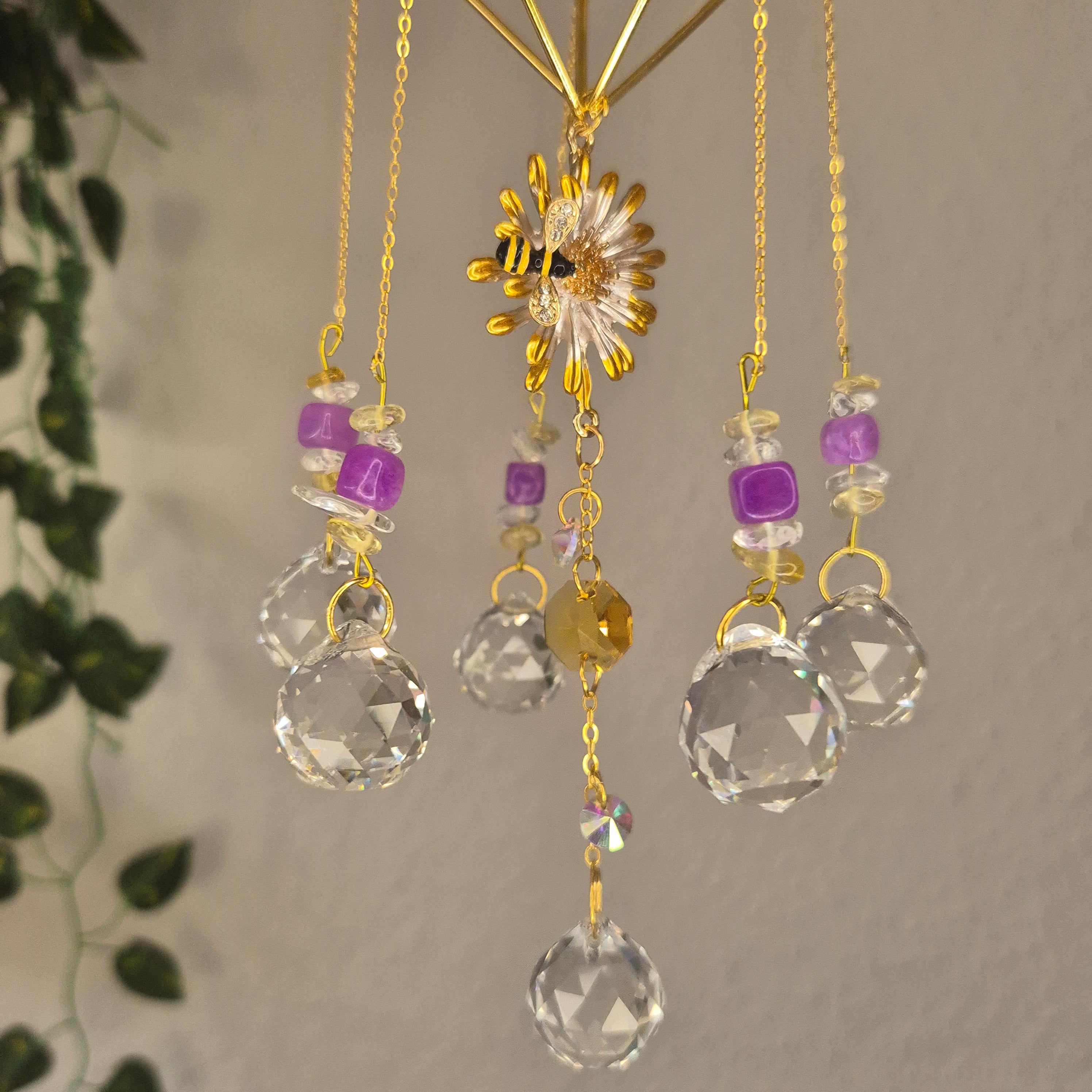 Lavender Honey -  Sonnenfänger - Gold - Kristall