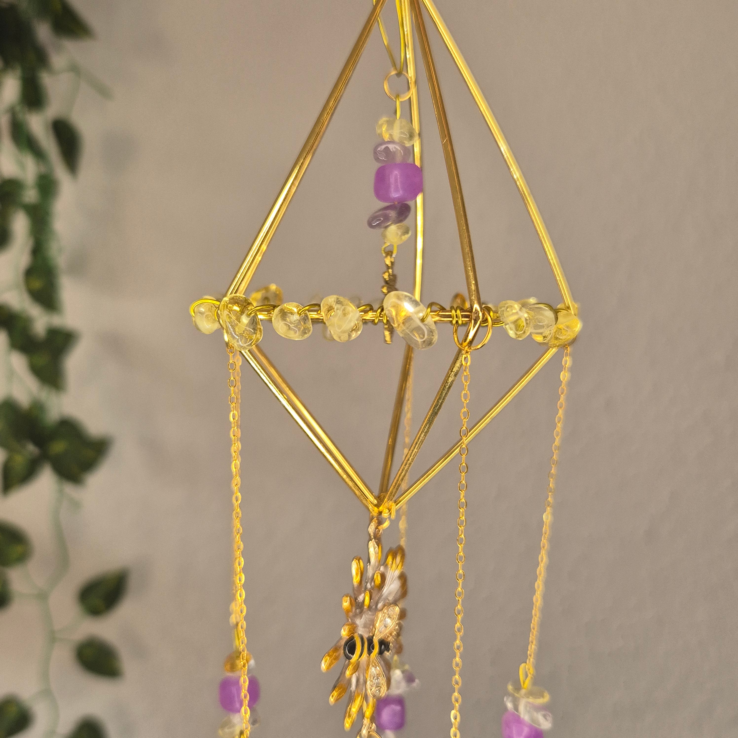 Lavender Honey -  Sonnenfänger - Gold - Kristall