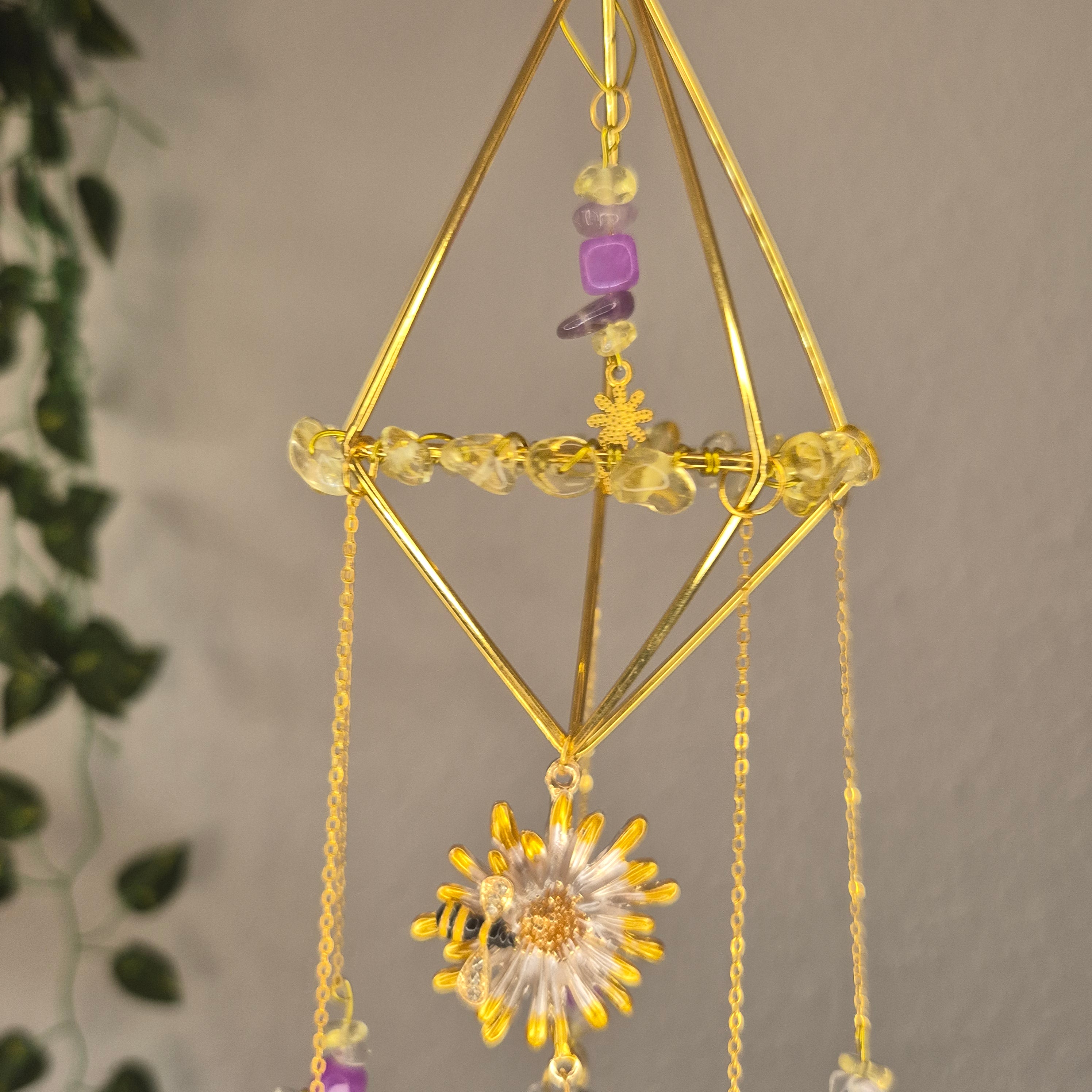 Lavender Honey -  Sonnenfänger - Gold - Kristall