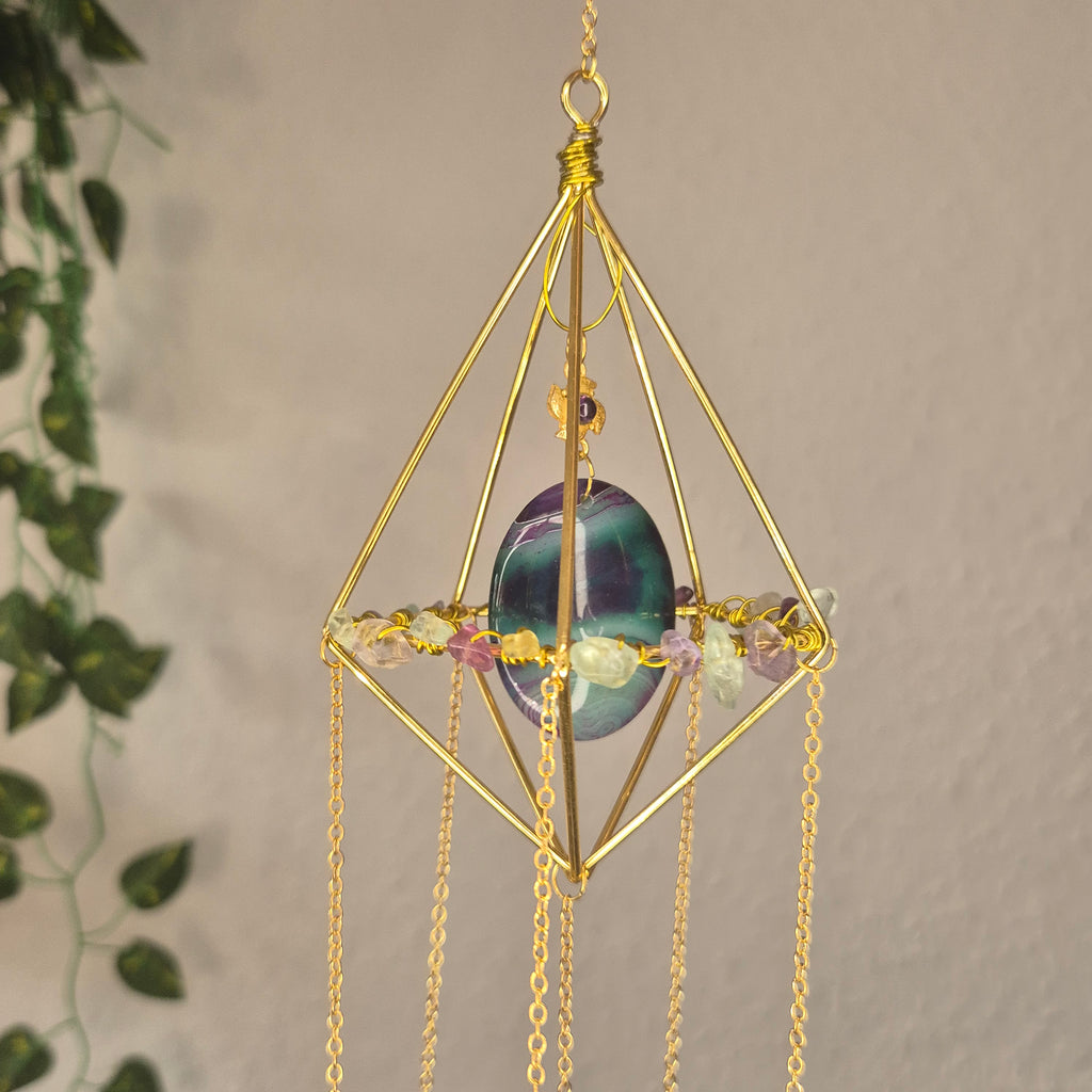 Violet Sky -  Sonnenfänger - Gold - Kristall