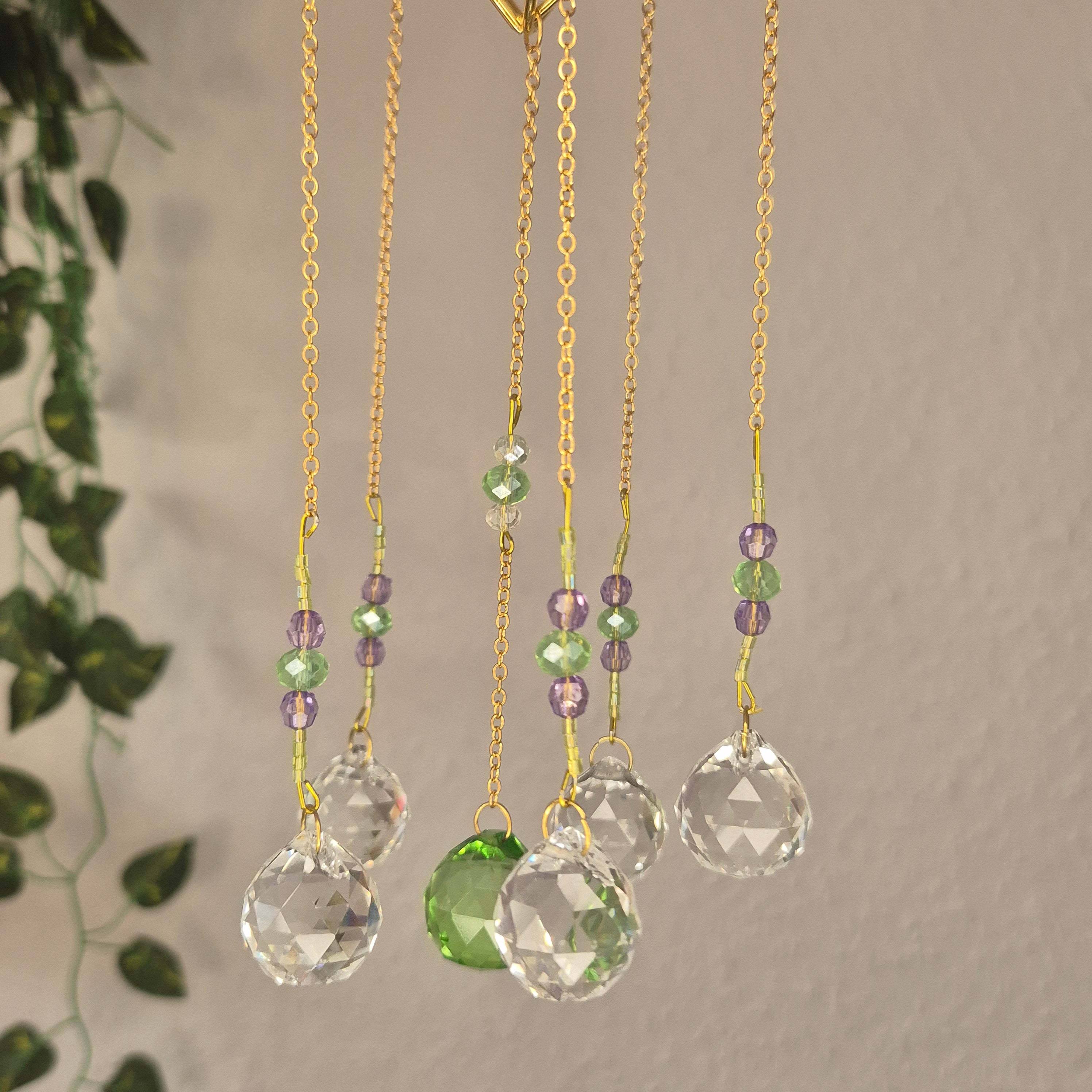 Violet Sky -  Sonnenfänger - Gold - Kristall