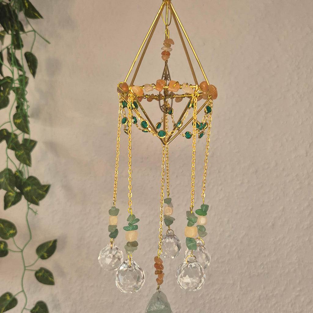 Frühlingssprung -  Sonnenfänger - Gold - Kristall