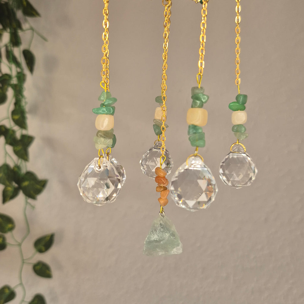 Frühlingssprung -  Sonnenfänger - Gold - Kristall