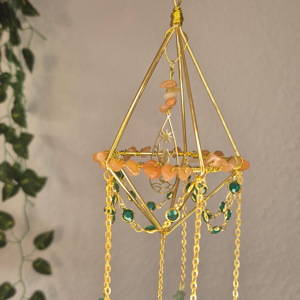 Frühlingssprung -  Sonnenfänger - Gold - Kristall