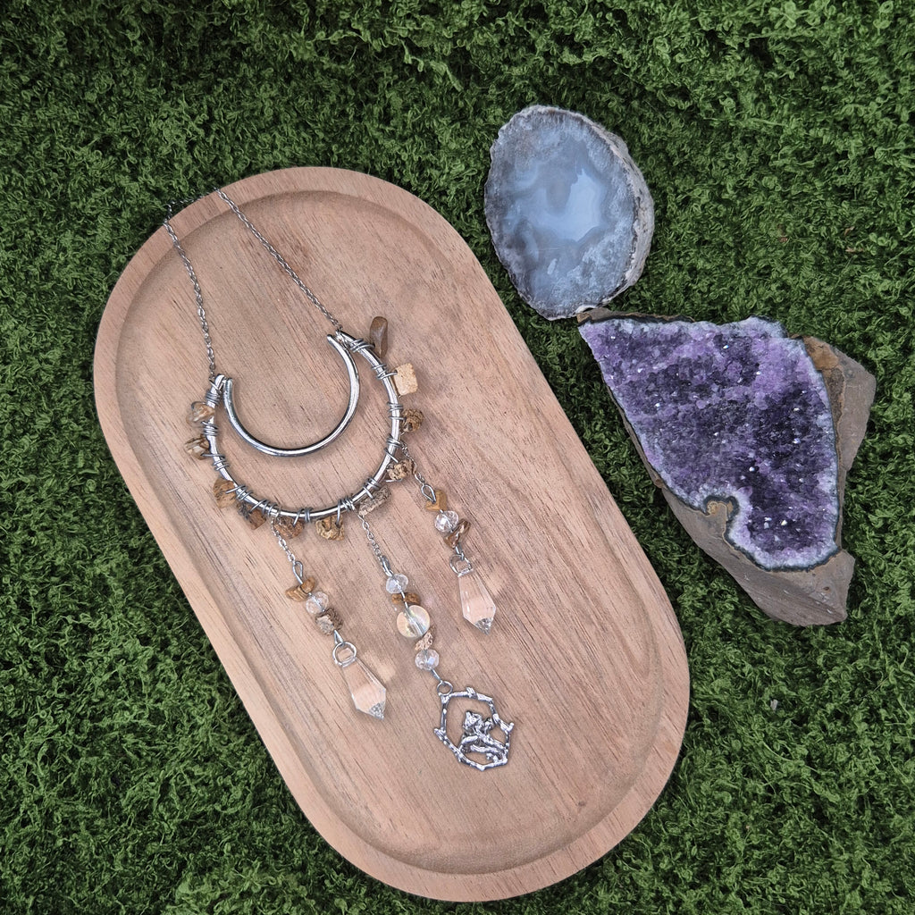 Achat - Mini-Sonnenfänger - Sonnenfänger - Silber