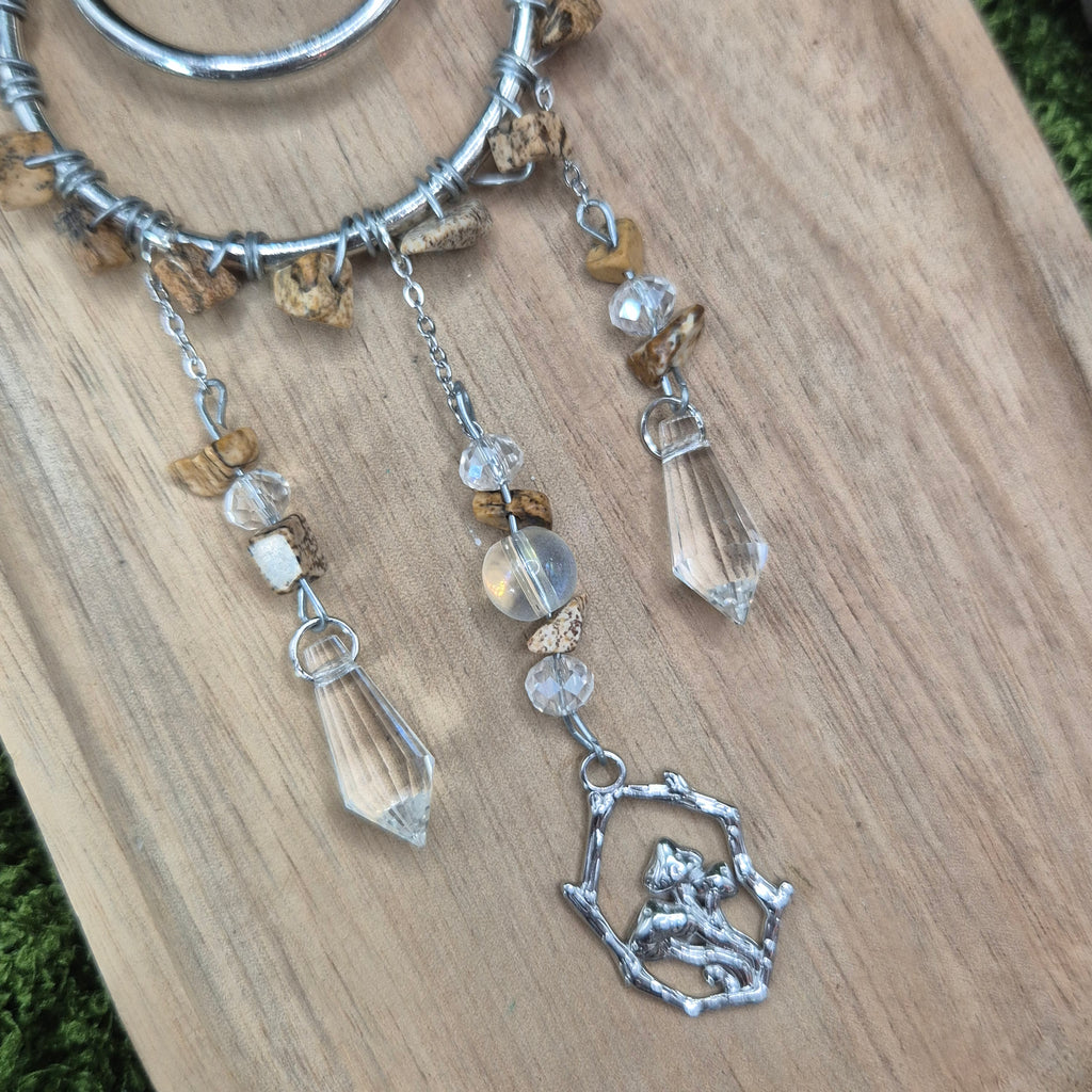 Achat - Mini-Sonnenfänger - Sonnenfänger - Silber