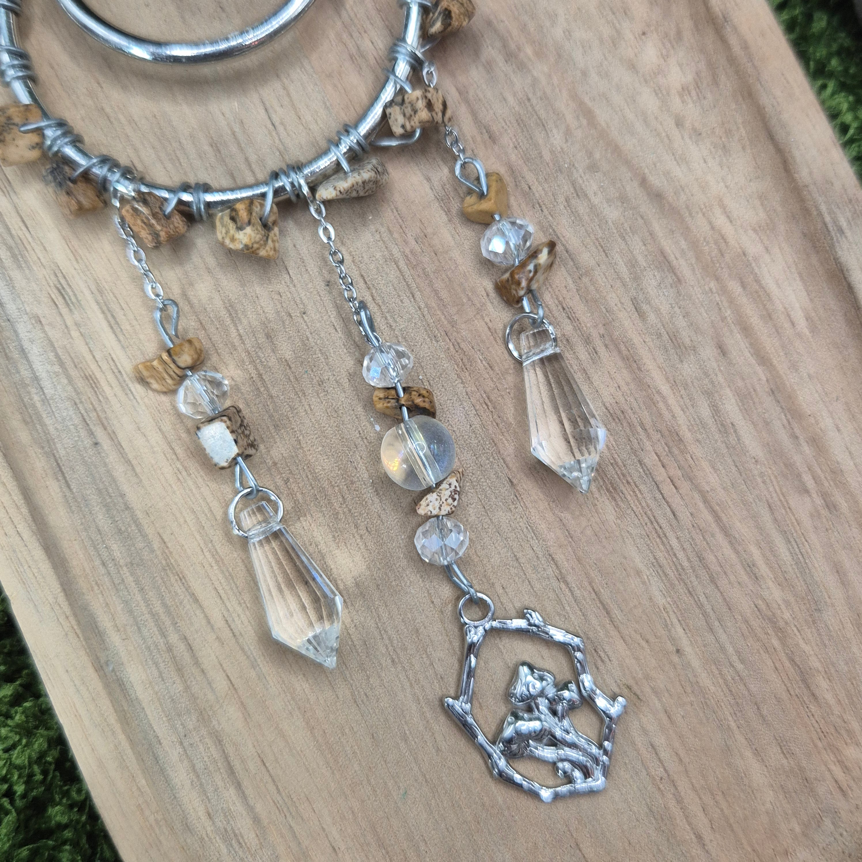 Achat - Mini-Sonnenfänger - Sonnenfänger - Silber