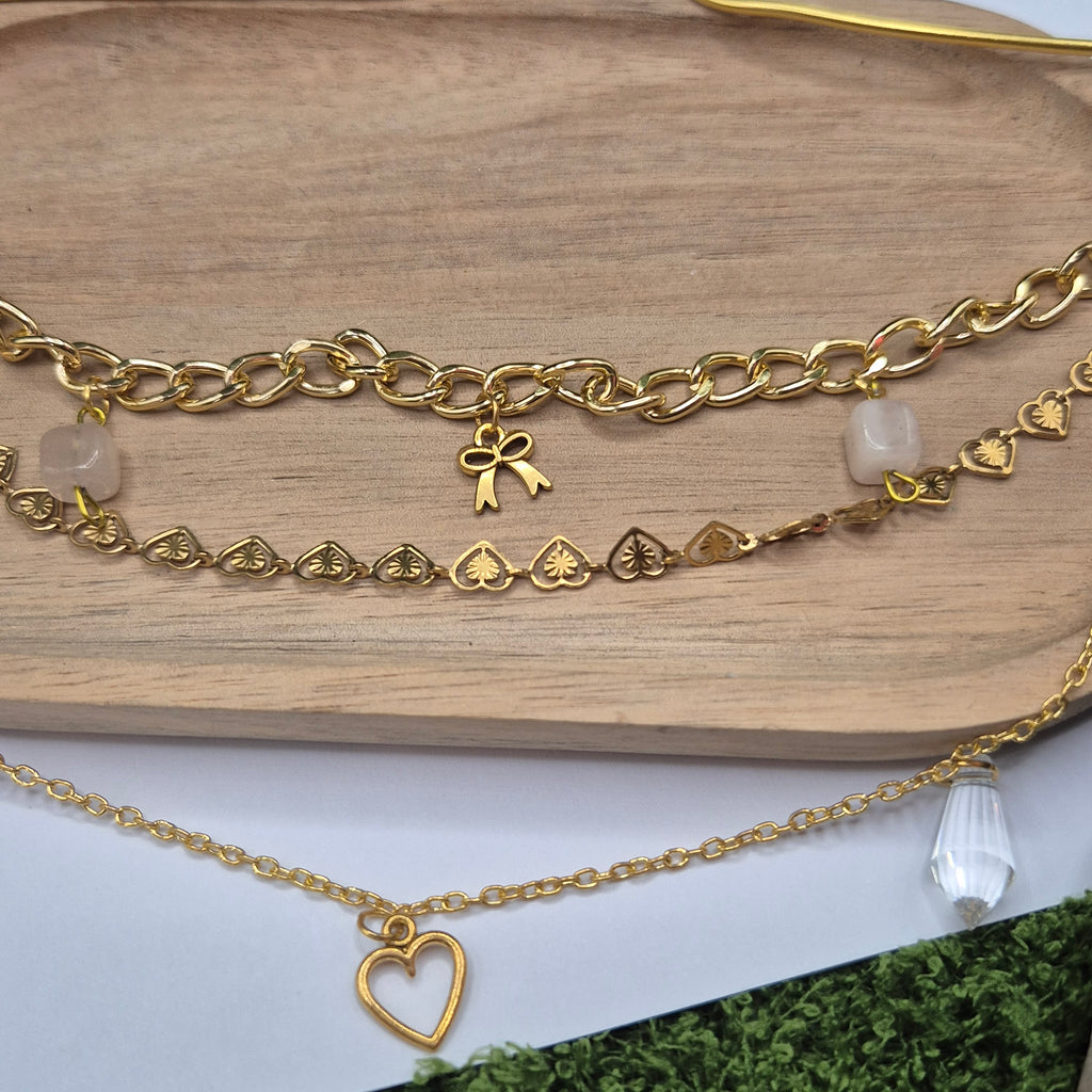 Girly <3 - Spiegelanhänger - Sonnenfänger - Gold