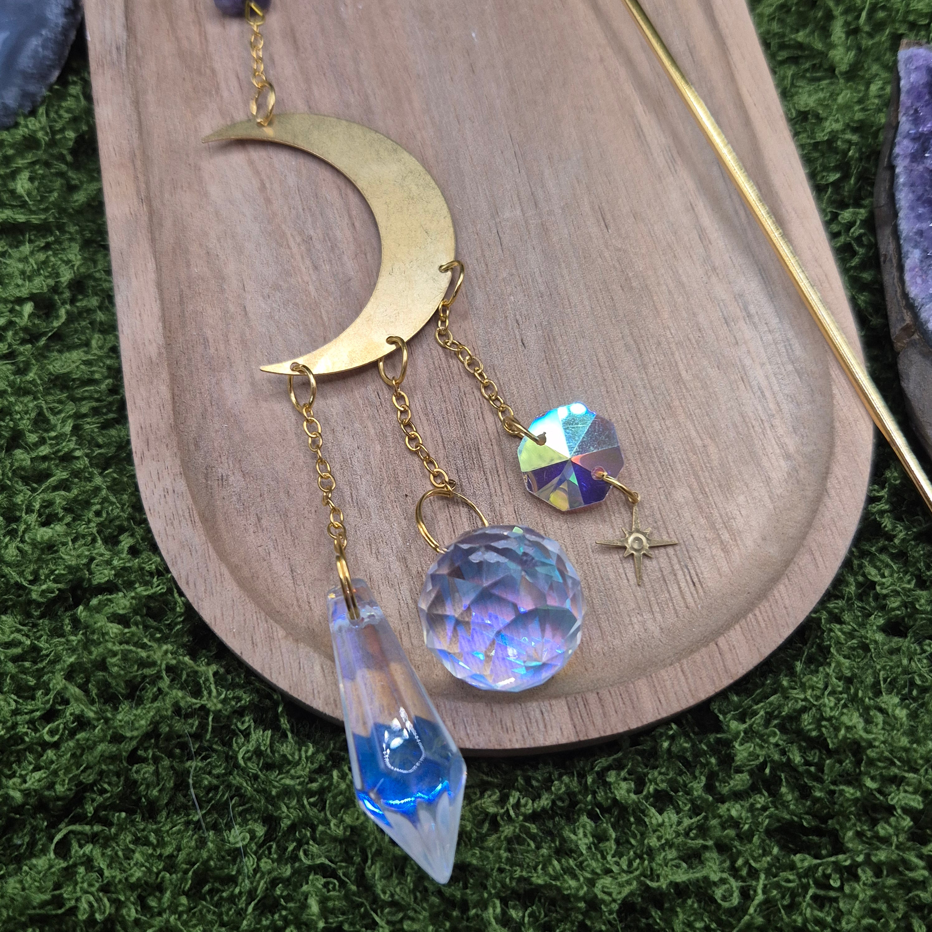 Amethyst Pflanzen-Sonnenfänger - Sonnenfänger - Gold