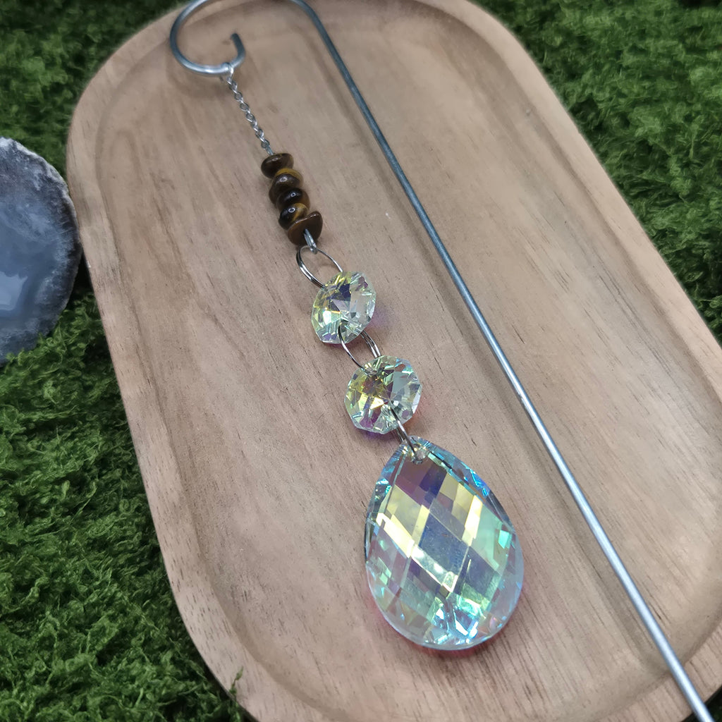 Tigerauge Pflanzen-Sonnenfänger - Sonnenfänger - Silber
