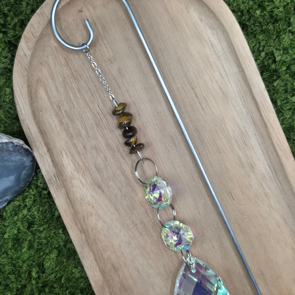Tigerauge Pflanzen-Sonnenfänger - Sonnenfänger - Silber
