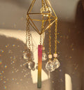 Aurora -  Simple Suncatcher - Sonnenfänger - Gold - Kristall