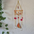 Flame Knot -  Sonnenfänger - Gold - Kristall
