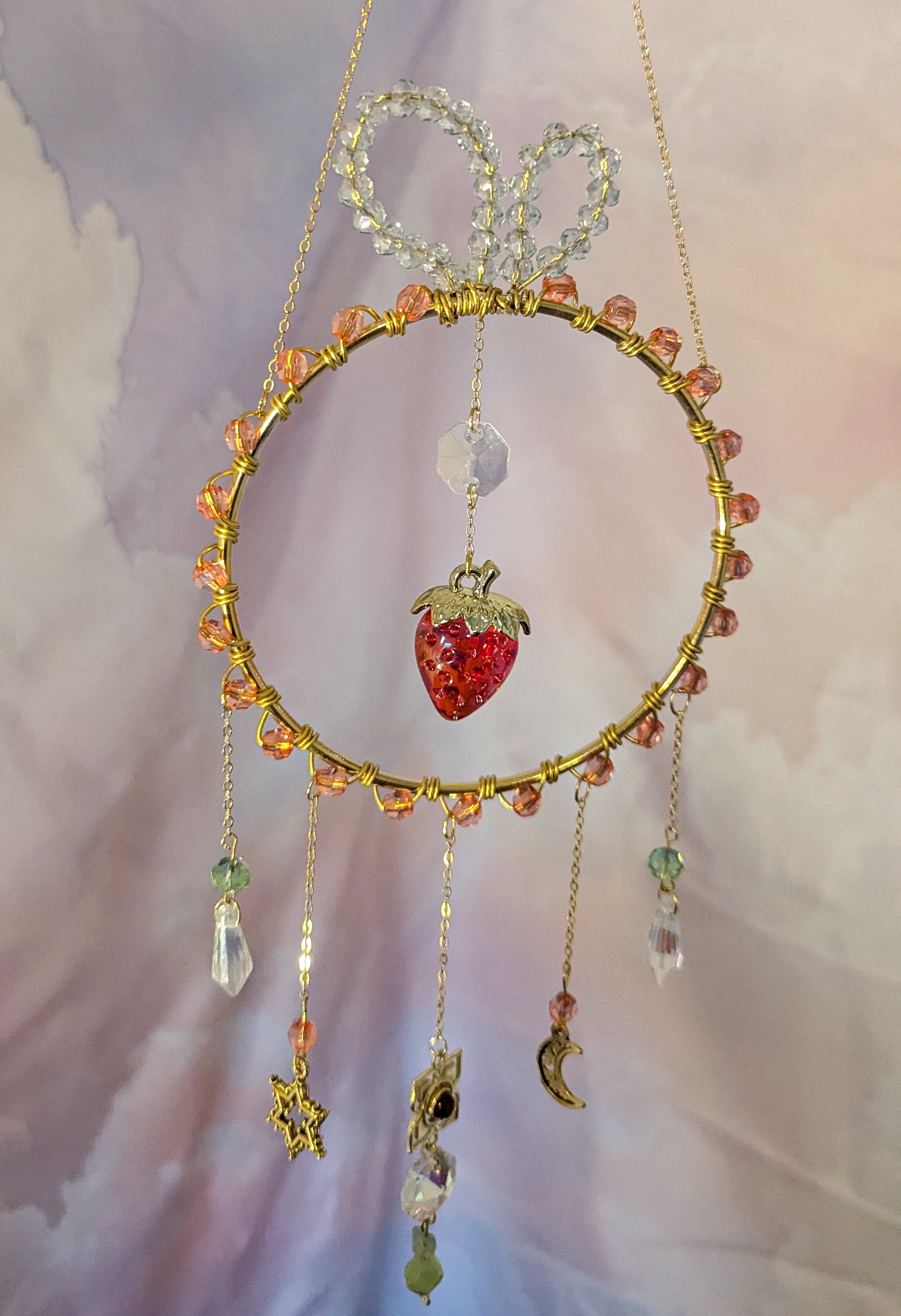 Kleines Sonnenglück - Sonnenfänger - Rund - Babyzimmer