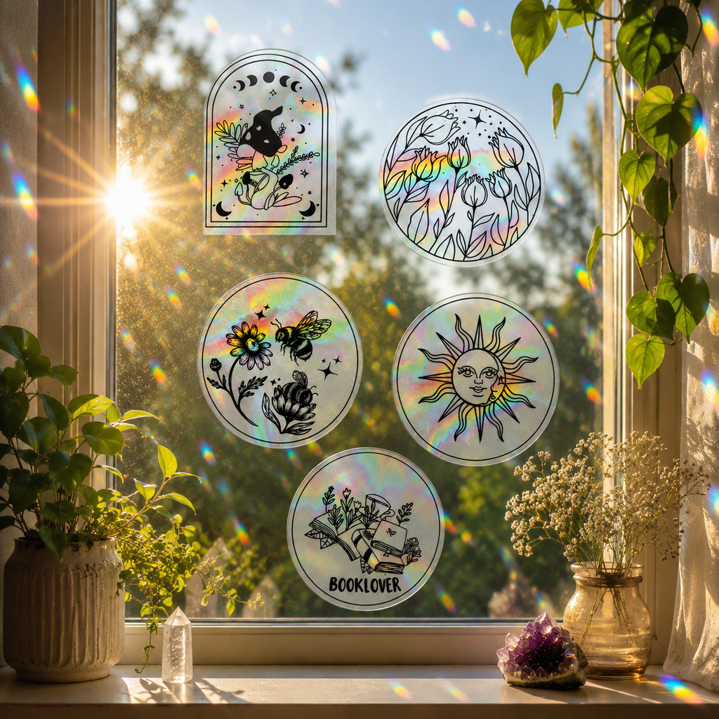 Fensterfolien 2.0 - Geschenkidee - Sonnenfänger - Einfache handhabung