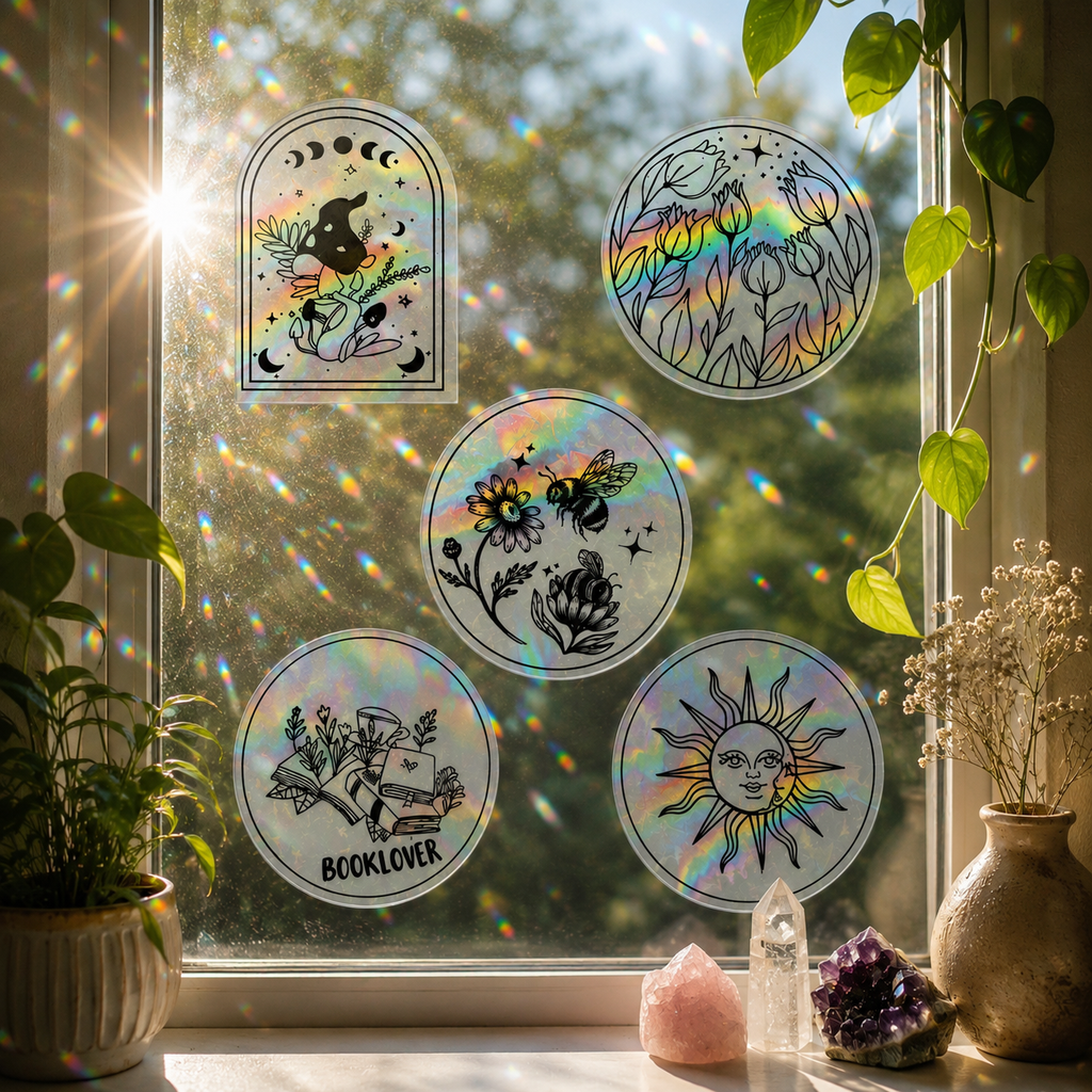 Fensterfolien 2.0 - Geschenkidee - Sonnenfänger - Einfache handhabung